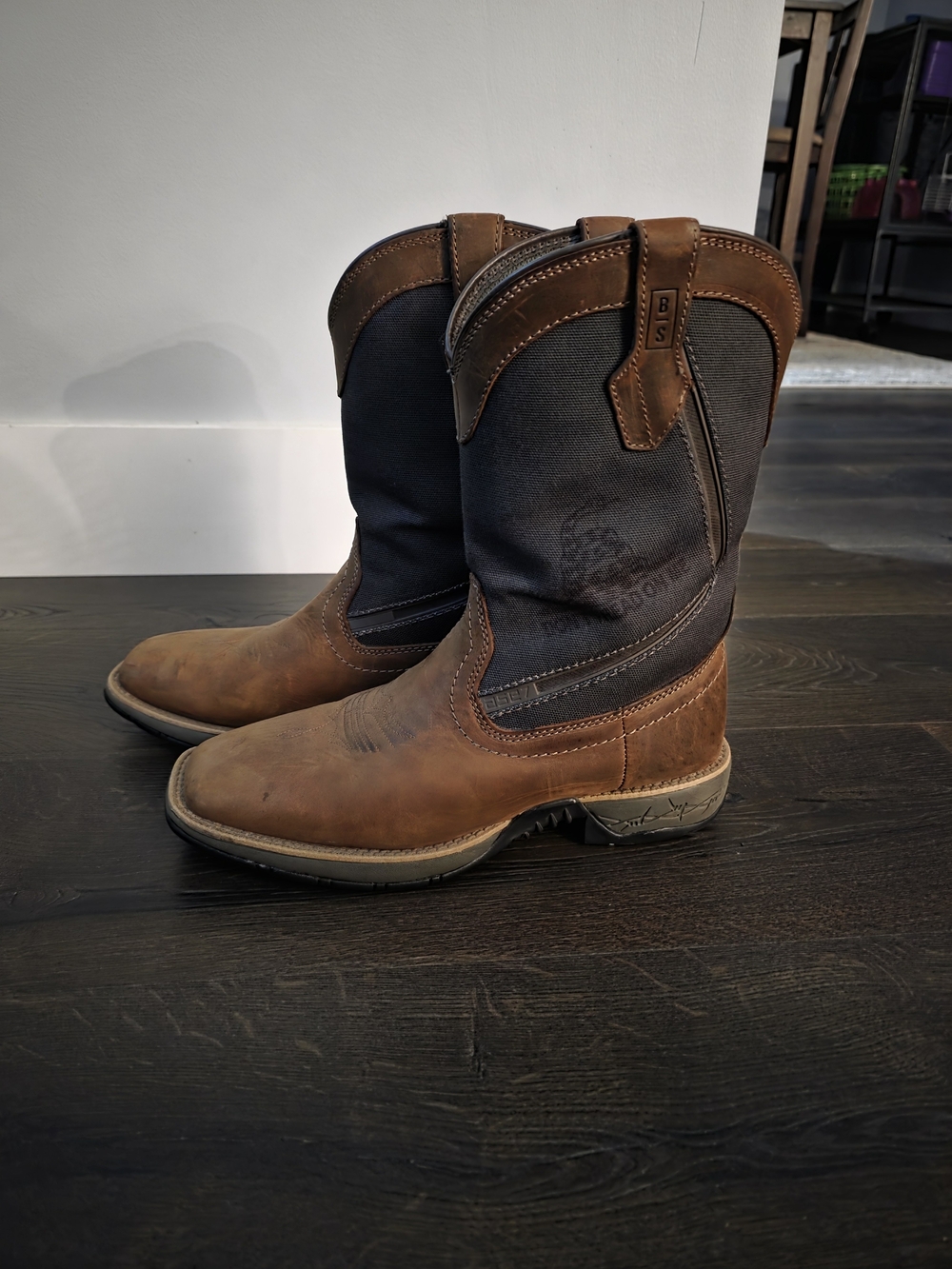 Brothers and Sons Men's Xero Gravity Lite Western Boots - Broad Square Toe